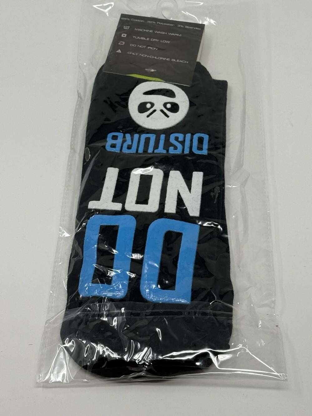 Gamer Socks 'Do Not Disturb I Am Busy Gaming' Black Novelty Socks